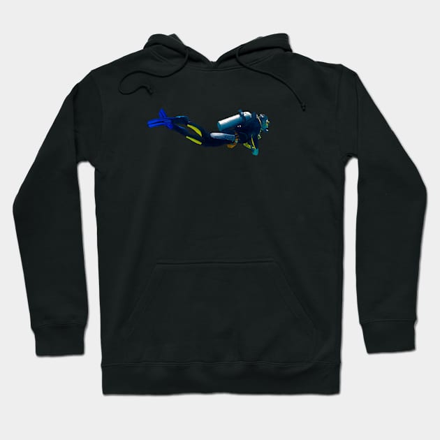 Diver Hoodie by sibosssr